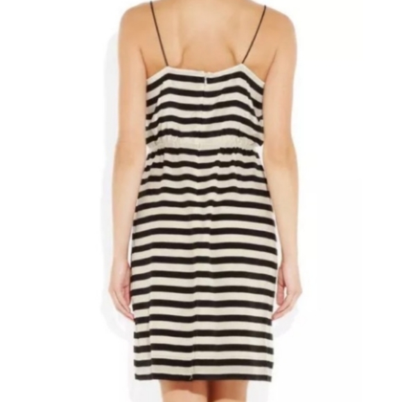 J.Crew Black and White striped dress - Picture 2 of 8